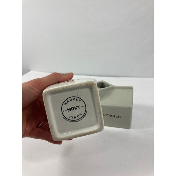 Market Finds Sugar and Cream Set - Picture 2 of 2